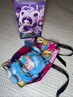 New My Little Pony x Skullpanda Blue Rainbow Dash Keychain